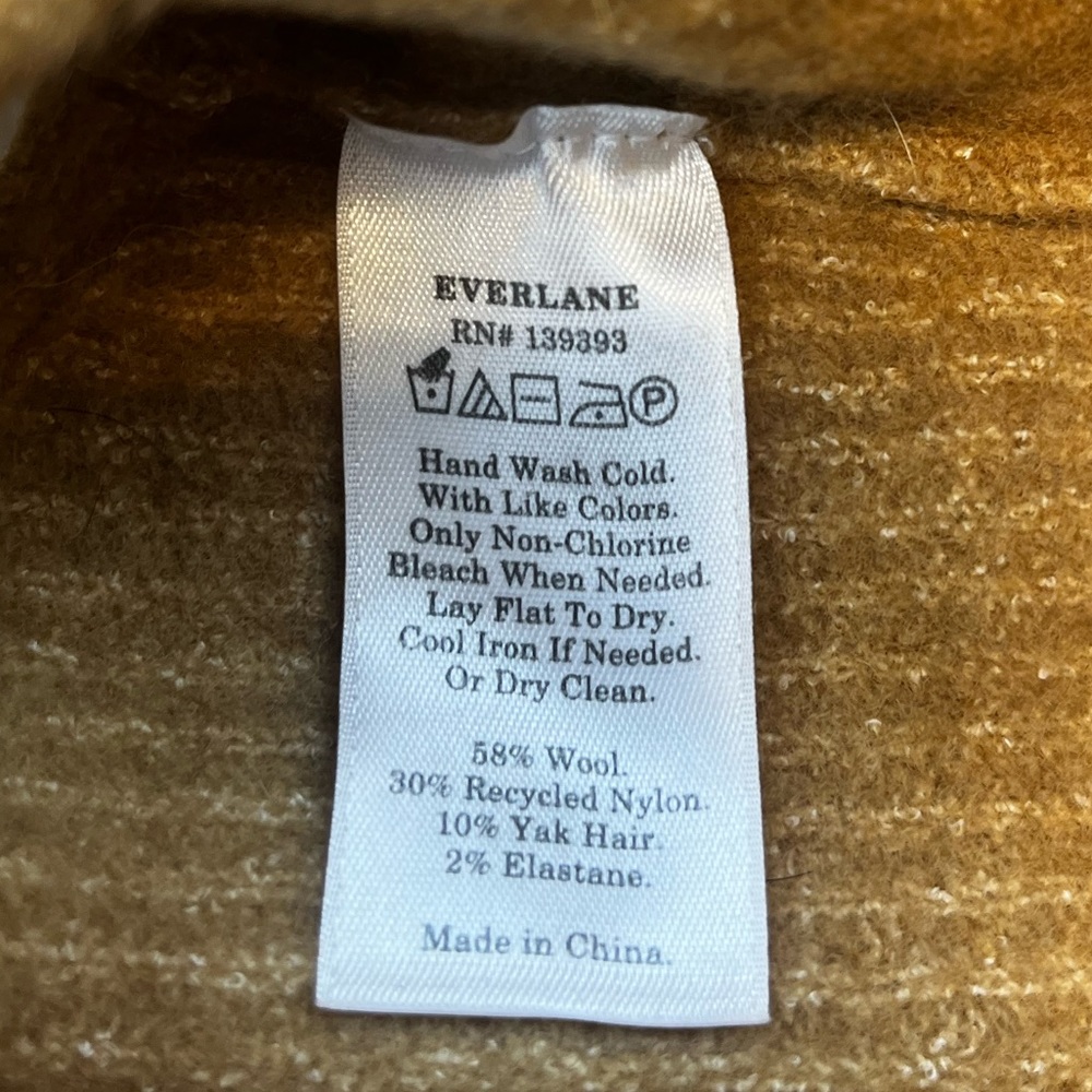 Everlane Wool Blend Ribbed Bra Top N103-29 - Picture 7 of 7